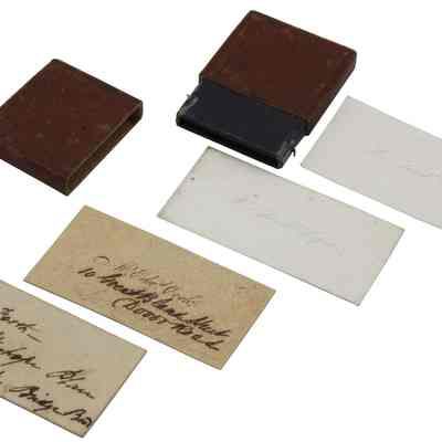 Calling Card for Edward Cheeper: © Key West Art & Historical Society