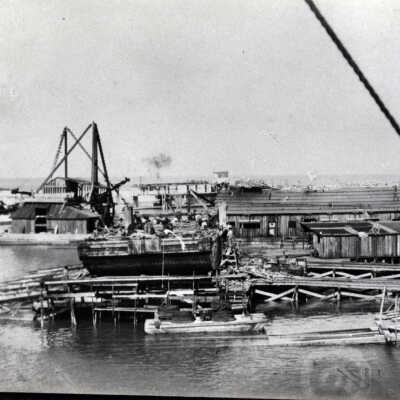 Florida East Coast Railway Construction Depot