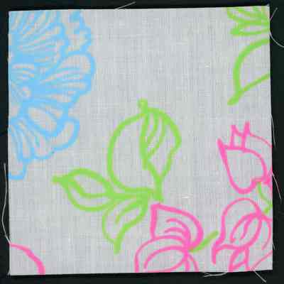Key West Hand Print Fabrics Swatch