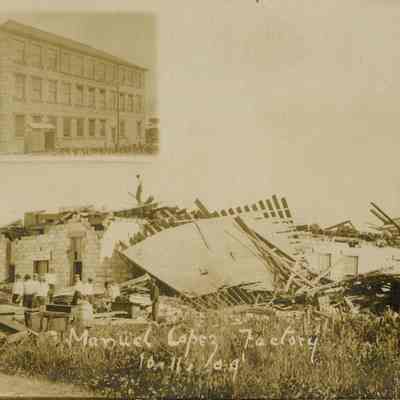 Hurricane Damage at Manuel Lopez Cigar Factory