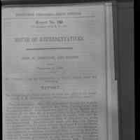 House of Representatives Report on the Purchase of Thompson