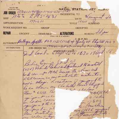 USS EPCS-1431 Job Order