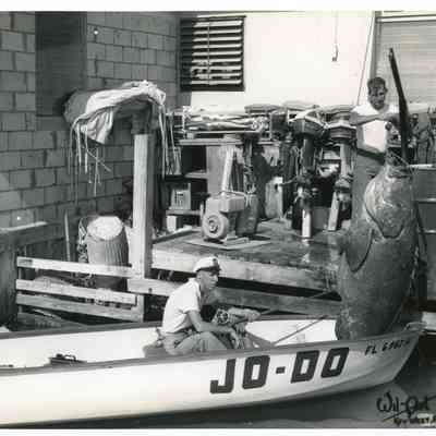 Richard L. Boyes with Goliath Grouper
