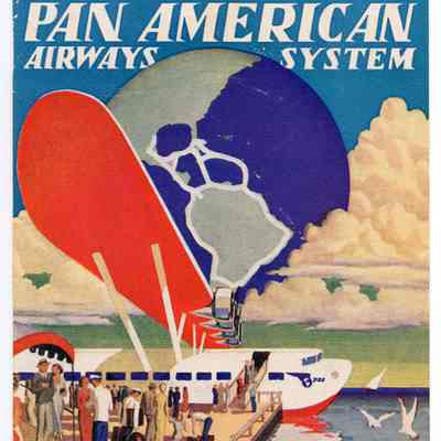 Pan American Airways System Sticker