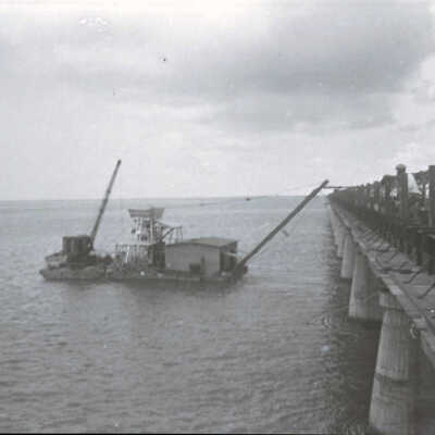 Old Seven Mile Bridge Construction