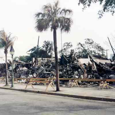 Fire Damage at The Copa