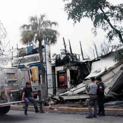 Fire Damage at The Copa