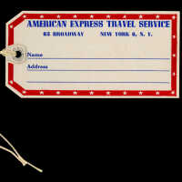 American Express Travel Service Luggage Tag