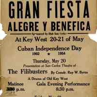 Gran Fiesta Alegre y Benefica Poster