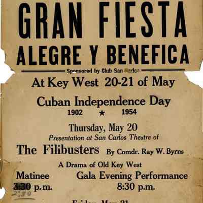 Gran Fiesta Alegre y Benefica Poster