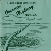 A Long Color Letter from Overseas Highway, Florida Envelope