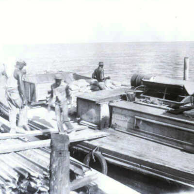 Old Seven Mile Bridge Construction