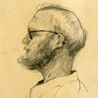 Sketch Portrait of Gerald Leake