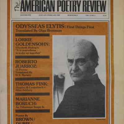 The American Poetry Review