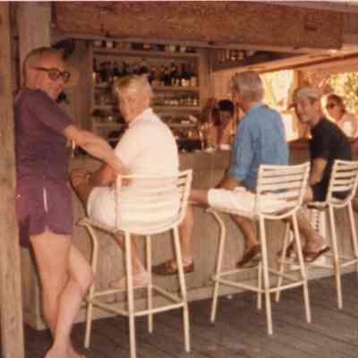Patrons at a Bar in Key West