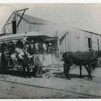 Mule Drawn Streetcar
