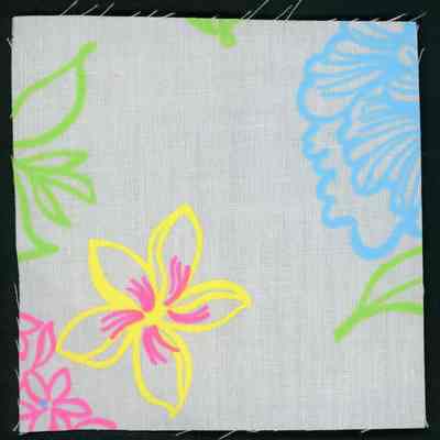 Key West Hand Print Fabrics Swatch
