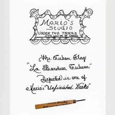 Brief description of the print found behind the foamcore: © Key West Art & Historical Society