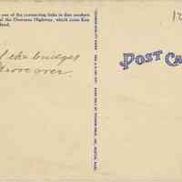          Bahia Honda Bridge, Highest Span of Overseas Highway on the Way to Key West, Florida; © Key West Art & Historical Society
   