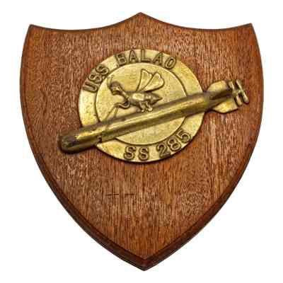 USS BALAO (SS-285) Plaque