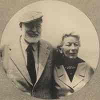 Hemingway and his Fourth Wife, Mary Welsh, in the 50s