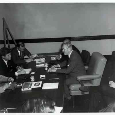 John F. Kennedy and Harold MacMillan in Key West