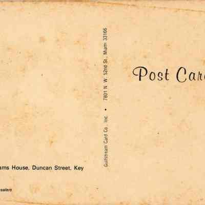 Tennessee Williams House: © Key West Art & Historical Society