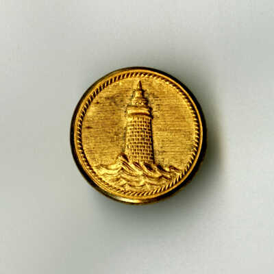 United States Lighthouse Service Uniform Button