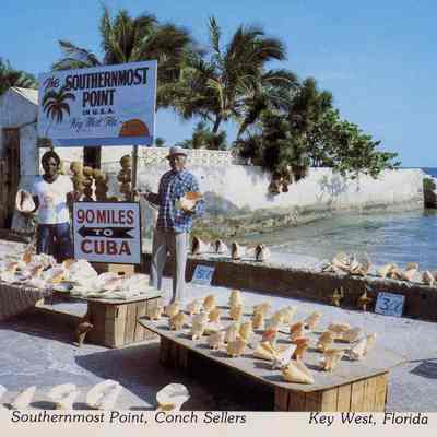 Southernmost Point, Conch Sellers