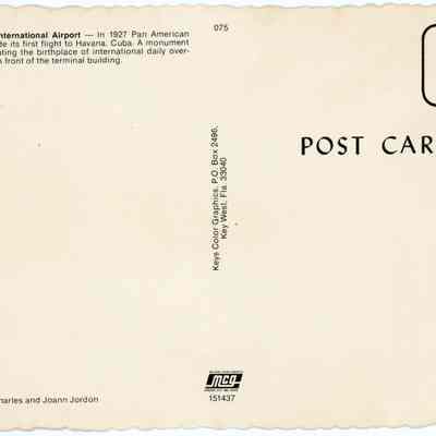 Key West International Airport: © Key West Art & Historical Society