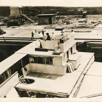 S.S. Ancon Traveling the Panama Canal