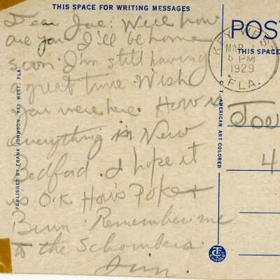 View from Casa Marina Hotel, Showing Most Southern Point in U.S.: © Key West Art & Historical Society