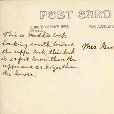 Verso of postcard: © Key West Art & Historical Society