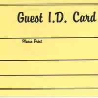          Atlantic Shores Resort Guest ID Card Back; © Key West Art & Historical Society
   