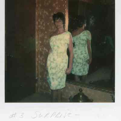 Jacquolyn Staubs in Key West Hand Print Dress