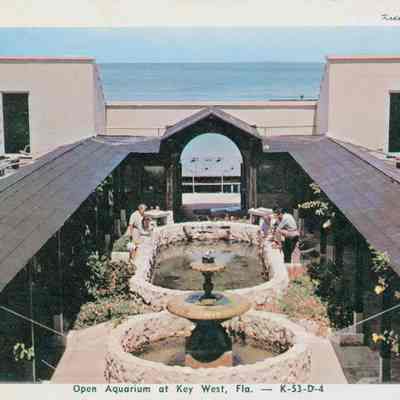 Open Aquarium at Key West, Fla.