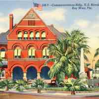          Communications Bldg., U.S. Naval Operating Base, Key West, Fla.; © Key West Art & Historical Society
   