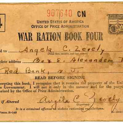 War Ration Book Four