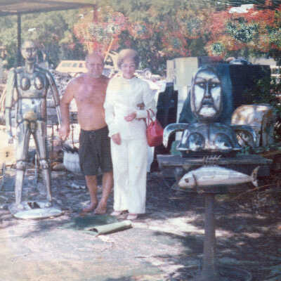 Stanley Papio with Lula Padgett