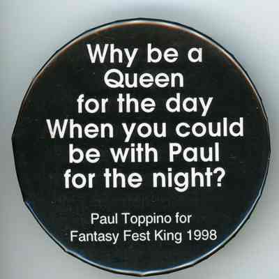 Fantasy Fest Campaign Button