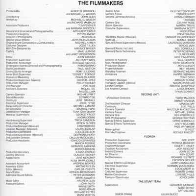 'Licence to Kill' Production Program: © Key West Art & Historical Society