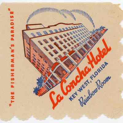 La Concha Hotel Napkin