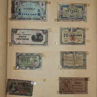War Money Scrapbook: © Key West Art & Historical Society
