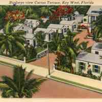 Birdseye View Cactus Terrace, Key West, Florida