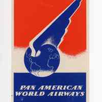 Pan American World Airways Sticker