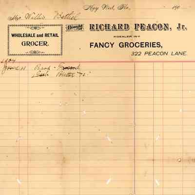 Willis Bethel Purchase Log