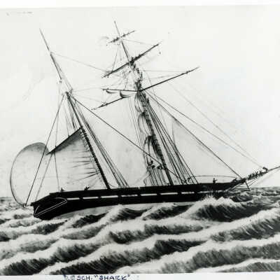 Lieutenant Matthew C. Perry’s Schooner USS SHARK