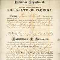 Appointment for James A. Roberts, Constable Monroe County