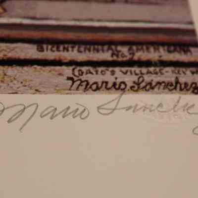 Bicentennial Americana No. 7 (Artist Proof): © Key West Art & Historical Society