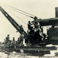 Construction Locomotive Crane